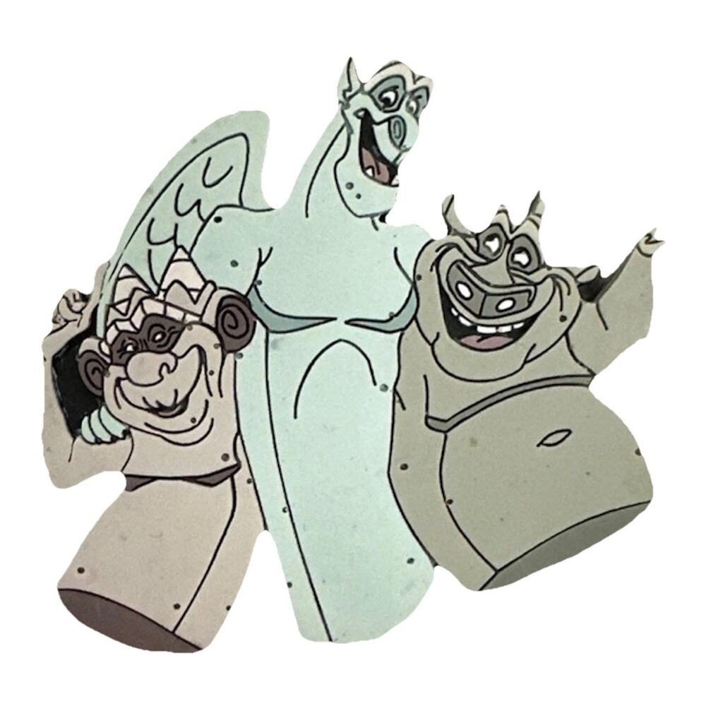 Disney Hunchback of Notre Dame Gargoyles Victor Hugo Laverne Magnet